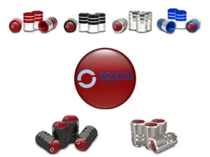 Sparco Wheel Valve Covers for Bike Custom Style